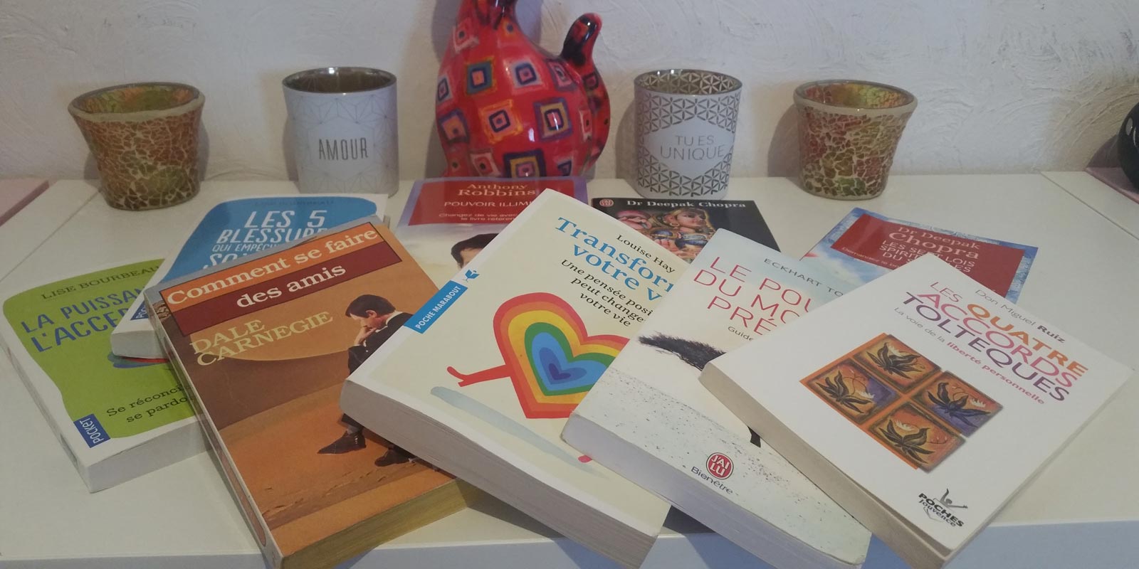 Livres inspirants selon sandrine fleur b